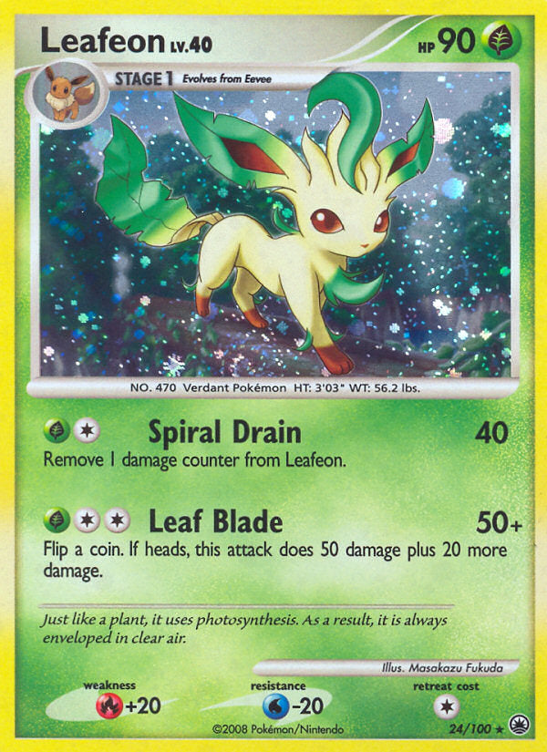 Majestic Dawn Holo Leafeon #24/100
